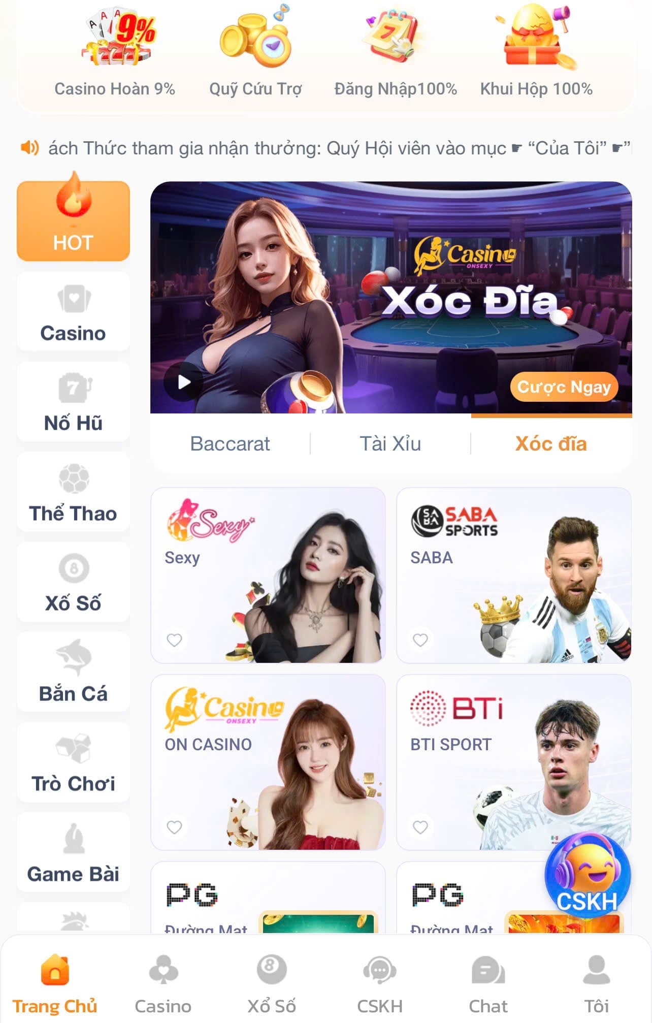 app nhà cái mm853